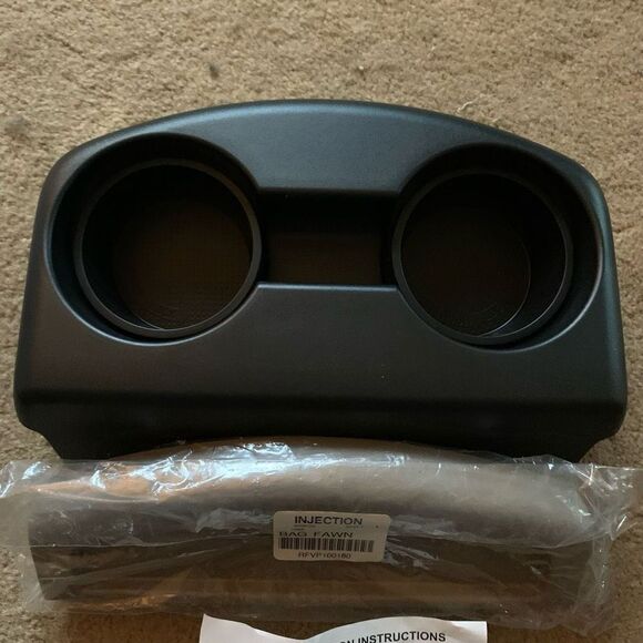 Toyota Sienna Black Console Cup Holder And Fawn Colored Tray 58820 *New* - Picture 3 of 7